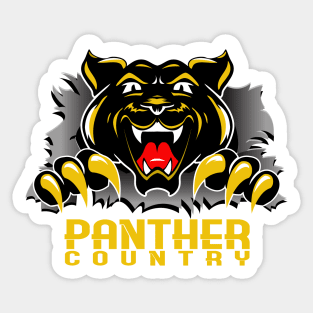 PANTHER COUNTRY Sticker